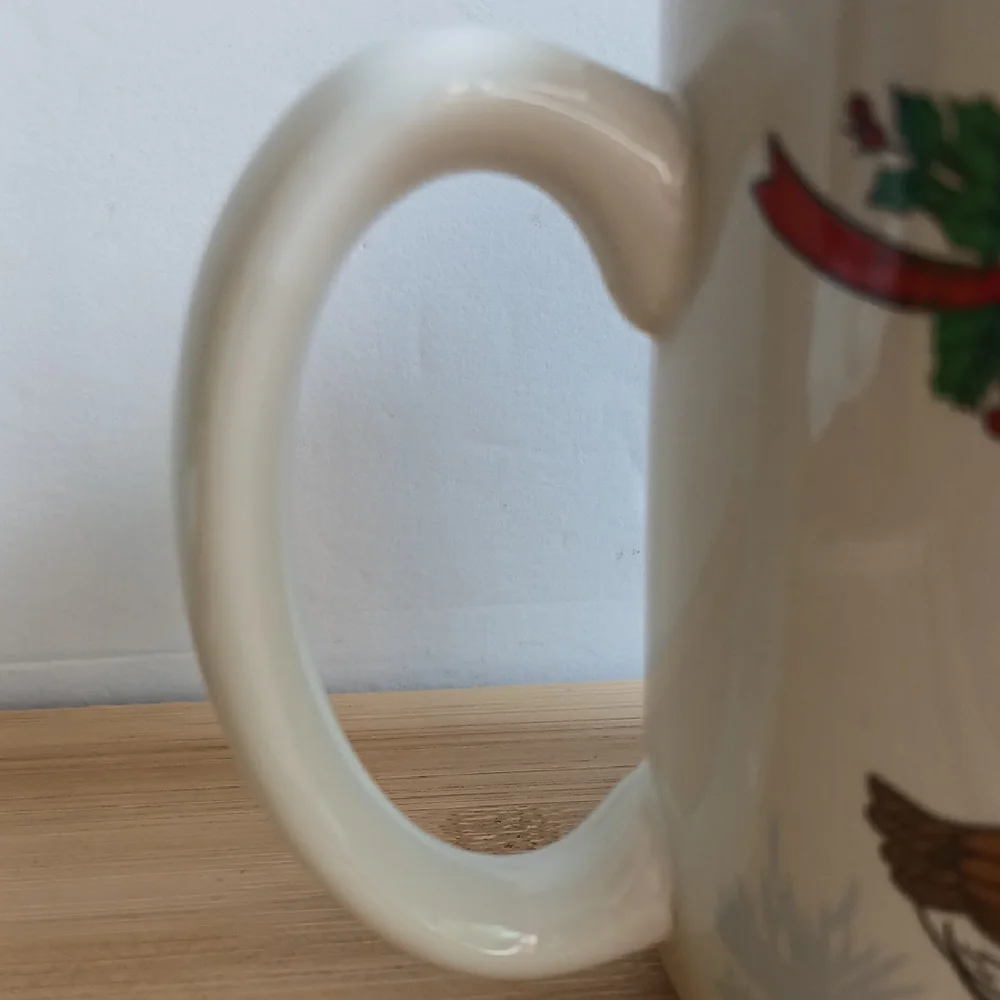 Christmas Geese Potpourri Press Mug 1986